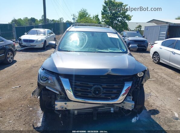 5N1DR2MM5HC645930 2017 NISSAN PATHFINDER Gray Rear interior view