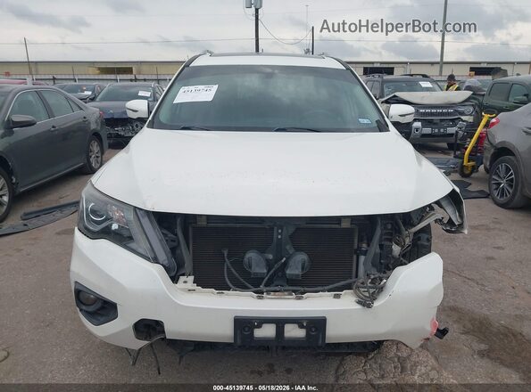 5N1DR2MM5HC904030 2017 NISSAN PATHFINDER White Widok wnętrza z tyłu