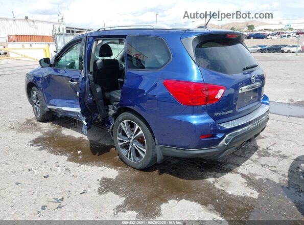 5N1DR2MM5HC910345 2017 NISSAN PATHFINDER Blue Trasero izquierdo