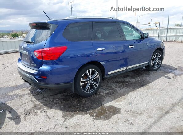 5N1DR2MM5HC910345 2017 NISSAN PATHFINDER Blue Trasero derecho