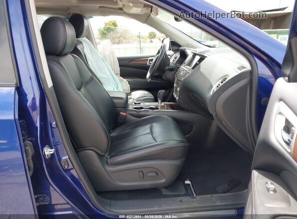 5N1DR2MM5HC910345 2017 NISSAN PATHFINDER Blue Vista interior delantera