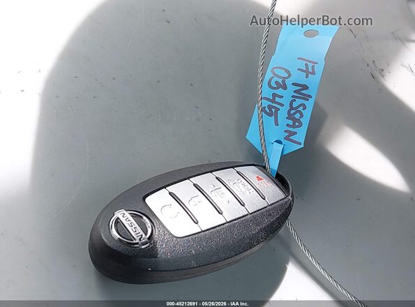 5N1DR2MM5HC910345 2017 NISSAN PATHFINDER Blue Vista del salpicadero