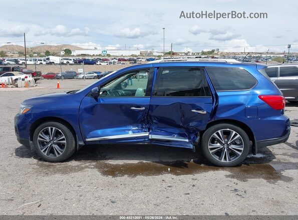 5N1DR2MM5HC910345 2017 NISSAN PATHFINDER Blue Vista interior de 360 grados