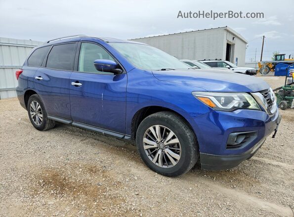 5N1DR2MM5JC629927 2018 NISSAN PATHFINDER Blue 