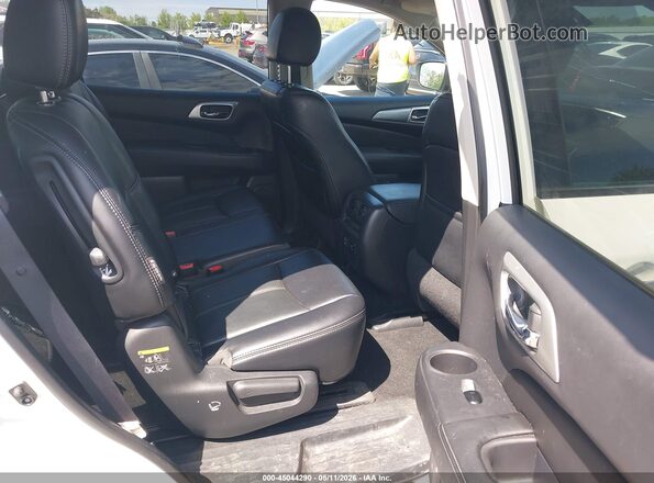 5N1DR2MM5JC654553 2018 NISSAN PATHFINDER White Widok naklejki z numerem VIN