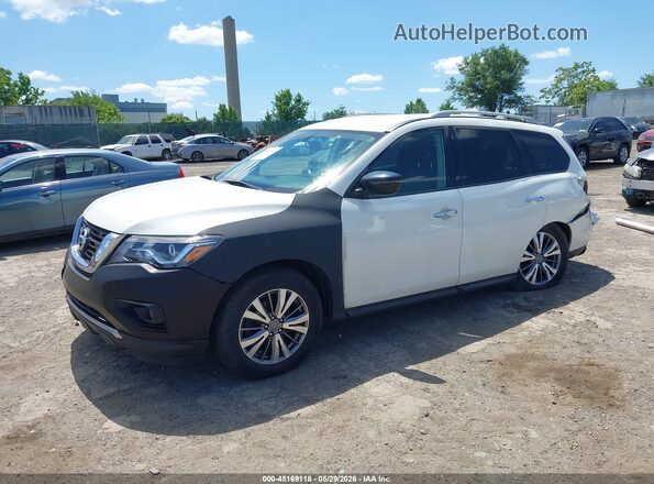 5N1DR2MM5KC617746 2019 NISSAN PATHFINDER White Przód lewy