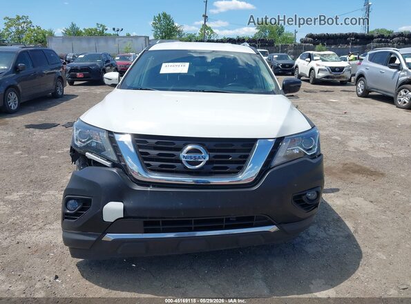 5N1DR2MM5KC617746 2019 NISSAN PATHFINDER White Widok zestawu wskaźników
