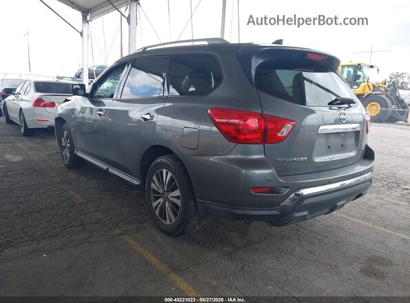 5N1DR2MM5KC619237 2019 NISSAN PATHFINDER Gray Trasero izquierdo