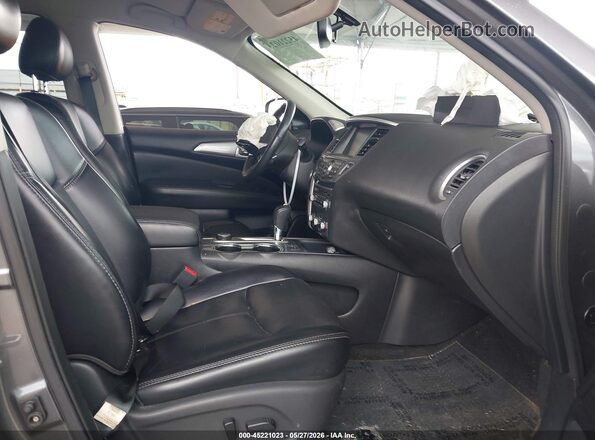 5N1DR2MM5KC619237 2019 NISSAN PATHFINDER Gray Vista interior delantera