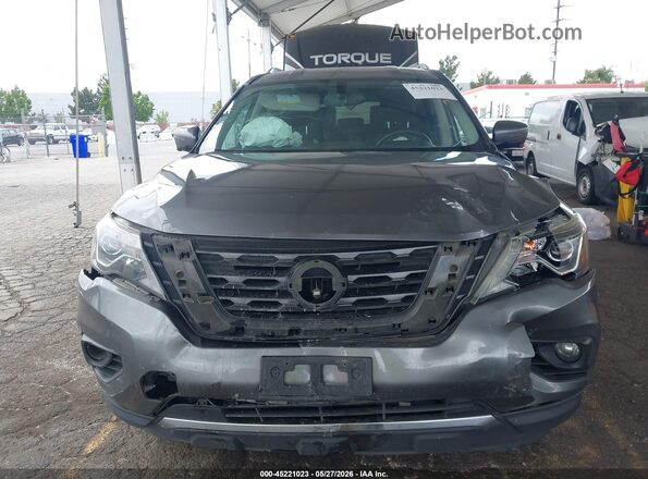 5N1DR2MM5KC619237 2019 NISSAN PATHFINDER Gray Vista del cuadro de instrumentos