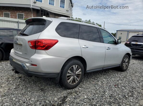 5N1DR2MM5KC619271 2019 NISSAN PATHFINDER Silver Trasero derecho