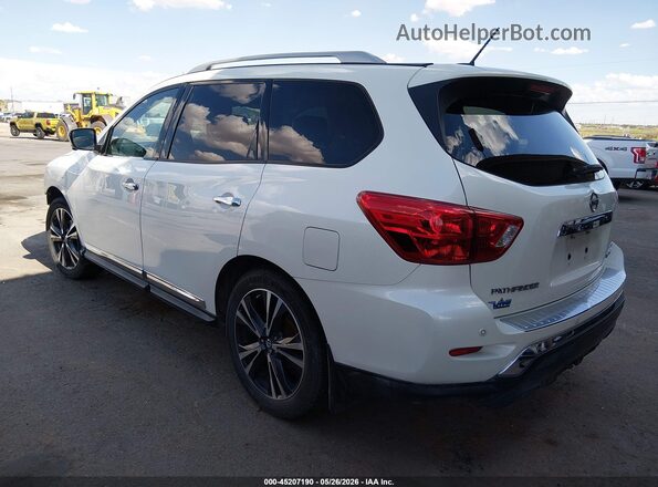 5N1DR2MM6HC628389 2017 NISSAN PATHFINDER Белый Задняя левая четверть