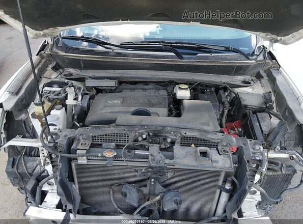 5N1DR2MM6HC628389 2017 NISSAN PATHFINDER Белый Вид сзади
