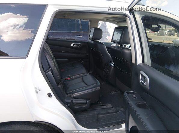 5N1DR2MM6HC628389 2017 NISSAN PATHFINDER Белый Вид наклейки с VIN-кодом