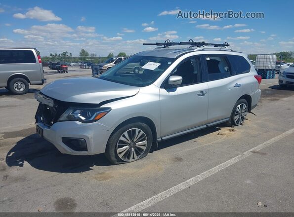 5N1DR2MM6HC656337 2017 NISSAN PATHFINDER Silver Front left