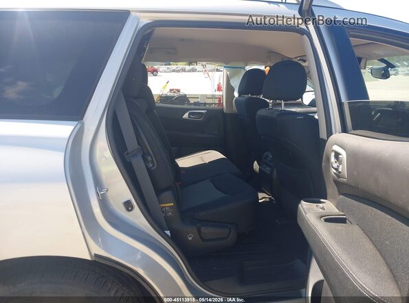5N1DR2MM6HC656337 2017 NISSAN PATHFINDER Silver VIN sticker view