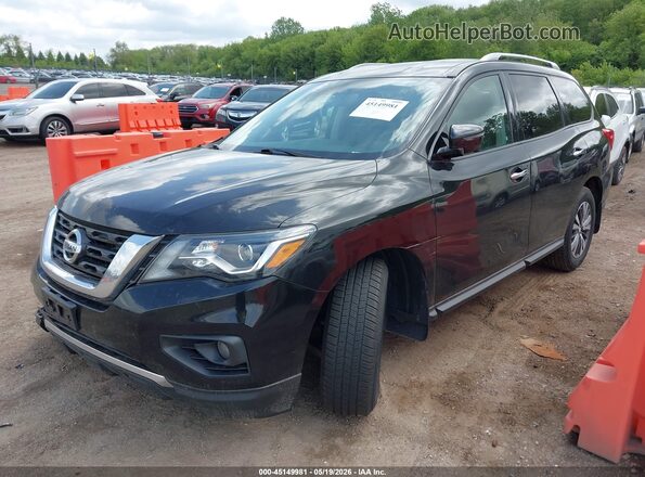 5N1DR2MM6HC673560 2017 NISSAN PATHFINDER Black წინა მარცხენა ხედი სამი მეოთხედიდან