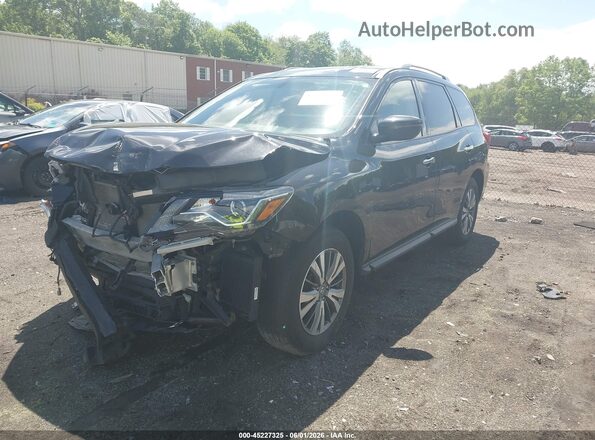 5N1DR2MM7KC587455 2019 NISSAN PATHFINDER Black Передня ліва чверть