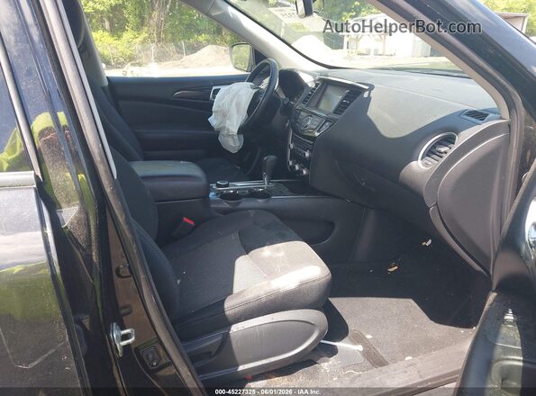 5N1DR2MM7KC587455 2019 NISSAN PATHFINDER Black Вид салону спереду