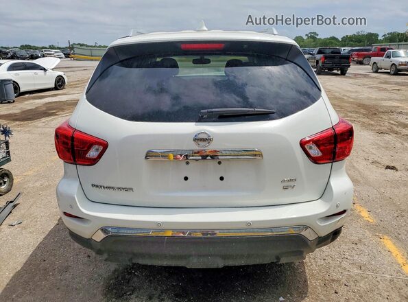 5N1DR2MM7KC619949 2019 NISSAN PATHFINDER White Rear view
