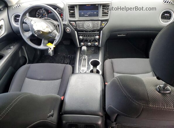 5N1DR2MM7KC619949 2019 NISSAN PATHFINDER White Dashboard view