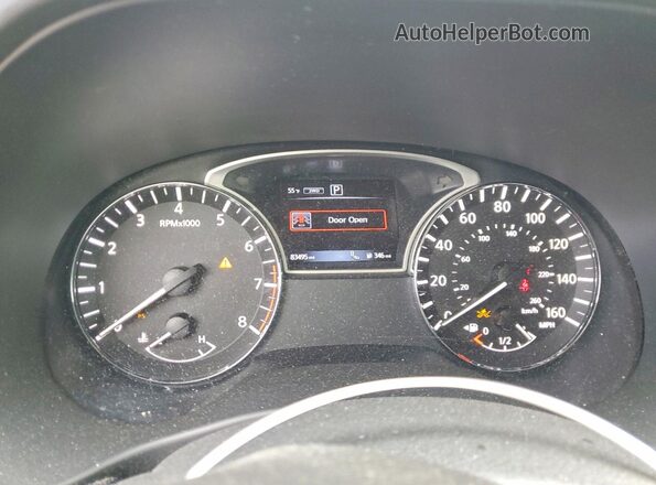 5N1DR2MM7KC619949 2019 NISSAN PATHFINDER White Instrument cluster view