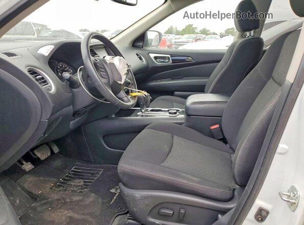 5N1DR2MM7KC619949 2019 NISSAN PATHFINDER White Front interior view