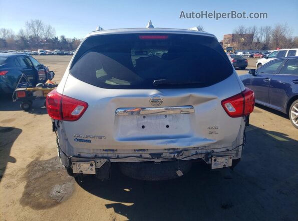 5N1DR2MM7KC643930 2019 NISSAN PATHFINDER Серебряный Вид сзади