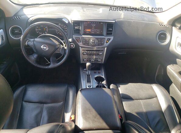 5N1DR2MM7KC643930 2019 NISSAN PATHFINDER Серебряный Вид панели приборов