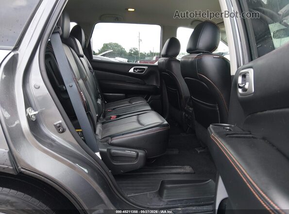 5N1DR2MM7KC653275 2019 NISSAN PATHFINDER Серый Вид наклейки с VIN-кодом