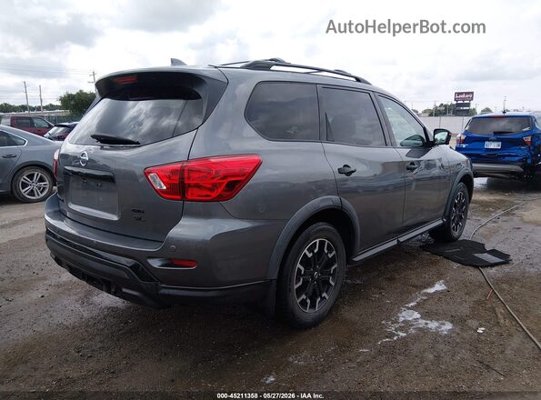 5N1DR2MM7KC653275 2019 NISSAN PATHFINDER Серый Задняя правая четверть