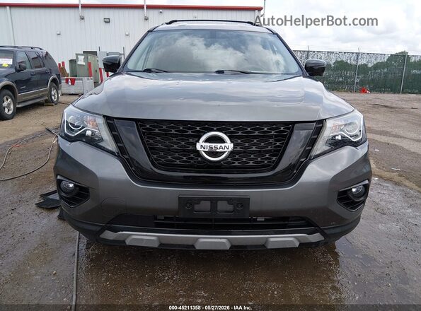 5N1DR2MM7KC653275 2019 NISSAN PATHFINDER Серый Вид щитка приборов
