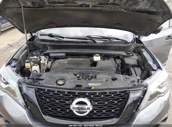 5N1DR2MM7KC653275 2019 NISSAN PATHFINDER Серый Вид сзади