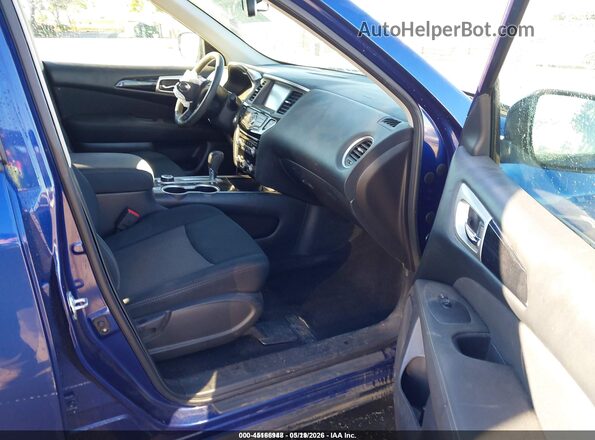 5N1DR2MM8HC657487 2017 NISSAN PATHFINDER Blue წინა სალონის ხედი