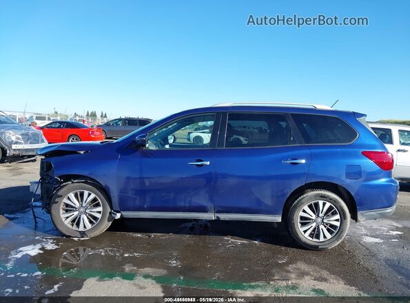 5N1DR2MM8HC657487 2017 NISSAN PATHFINDER Blue სალონის 360-გრადუსიანი ხედი