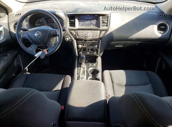 5N1DR2MM8HC658140 2017 NISSAN PATHFINDER Blue Առջևի վահանակի տեսք