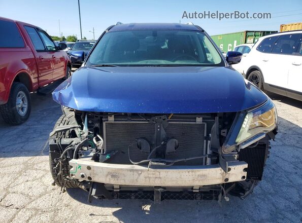 5N1DR2MM8HC658140 2017 NISSAN PATHFINDER Blue Դիմացի տեսք