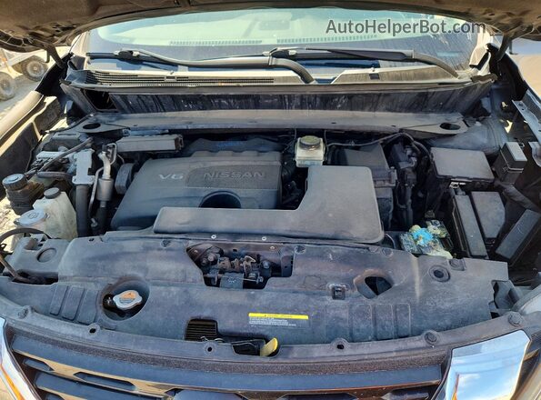 5N1DR2MM8HC661040 2017 NISSAN PATHFINDER Gray Vista del compartimento del motor