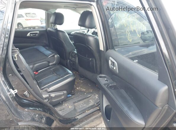 5N1DR2MM8HC689680 2017 NISSAN PATHFINDER Black Vista de la etiqueta del VIN