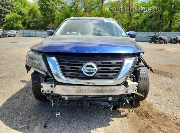 5N1DR2MM8JC603127 2018 NISSAN PATHFINDER Blue Widok z przodu