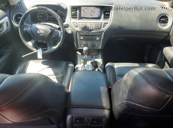 5N1DR2MM8JC665210 2018 NISSAN PATHFINDER Gray Вид панелі приладів