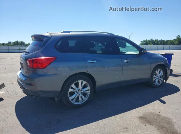 5N1DR2MM8JC665210 2018 NISSAN PATHFINDER Gray Задня права чверть