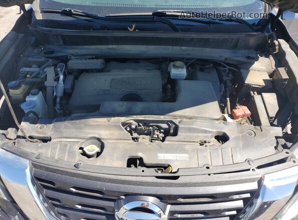 5N1DR2MM8JC665210 2018 NISSAN PATHFINDER Gray Вид підкапотного простору
