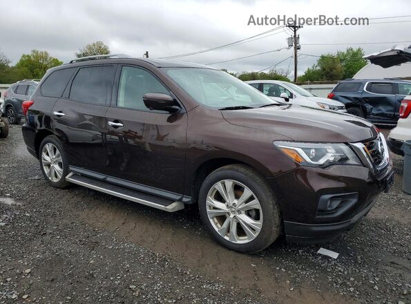 5N1DR2MM8KC581261 2019 NISSAN PATHFINDER Burgundy 