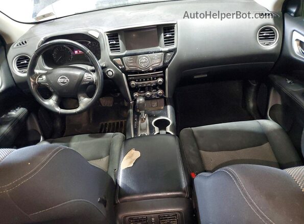 5N1DR2MM8KC596083 2019 NISSAN PATHFINDER Black Առջևի վահանակի տեսք