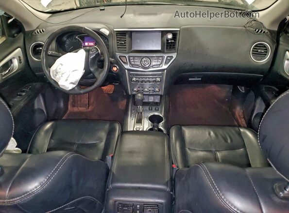 5N1DR2MM8KC614906 2019 NISSAN PATHFINDER White Widok deski rozdzielczej