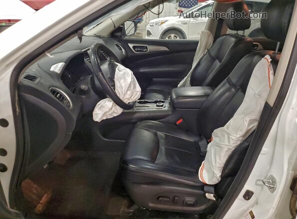 5N1DR2MM8KC614906 2019 NISSAN PATHFINDER White Widok wnętrza z przodu