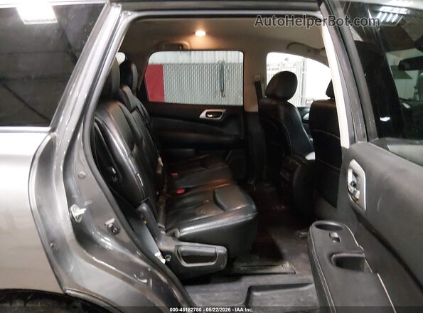 5N1DR2MM9JC612550 2018 NISSAN PATHFINDER Gray VIN კოდის სტიკერის ხედი