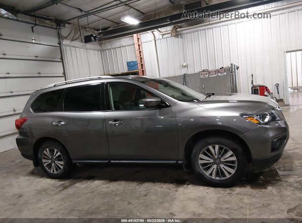 5N1DR2MM9JC612550 2018 NISSAN PATHFINDER Gray უკანა სალონის ხედი