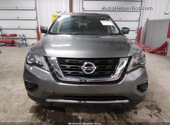 5N1DR2MM9JC612550 2018 NISSAN PATHFINDER Gray ხელსაწყოთა პანელის ხედი